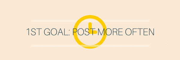 I neglected my 2018 blog resolutions - graphic that says, "post more often" I neglected my 2018 blog resolutions - graphic that says, "post more often"