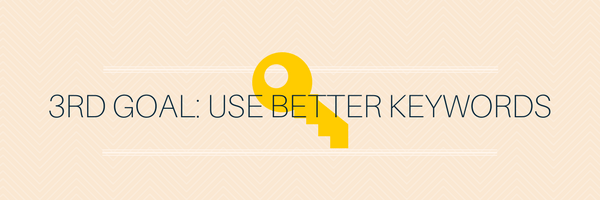 I neglected my 2018 blog resolutions - graphic that says, "use better keywords" I neglected my 2018 blog resolutions - graphic that says, "use better keywords"